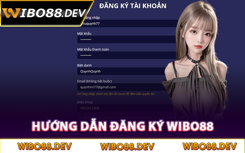 Hướng dẫn đăng ký Wibo88