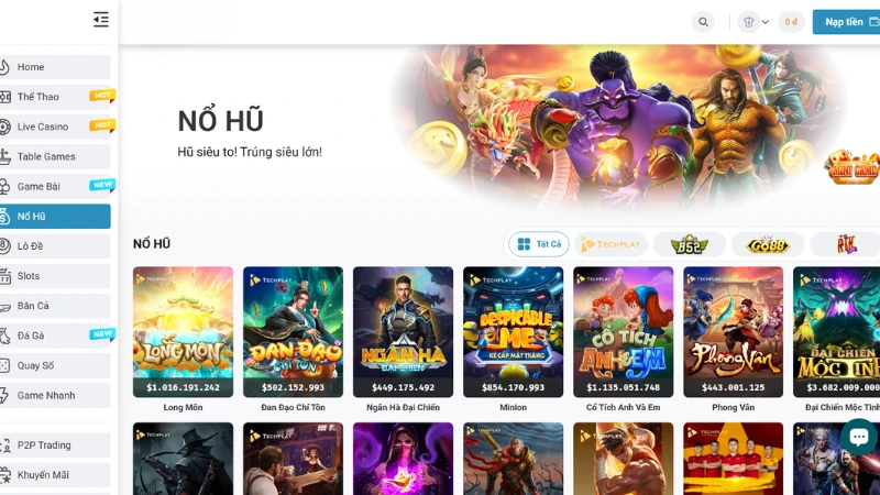 Nổ Hũ WIBO88 – Hệ Thống Slot Game & Tính Năng Nổi Bật